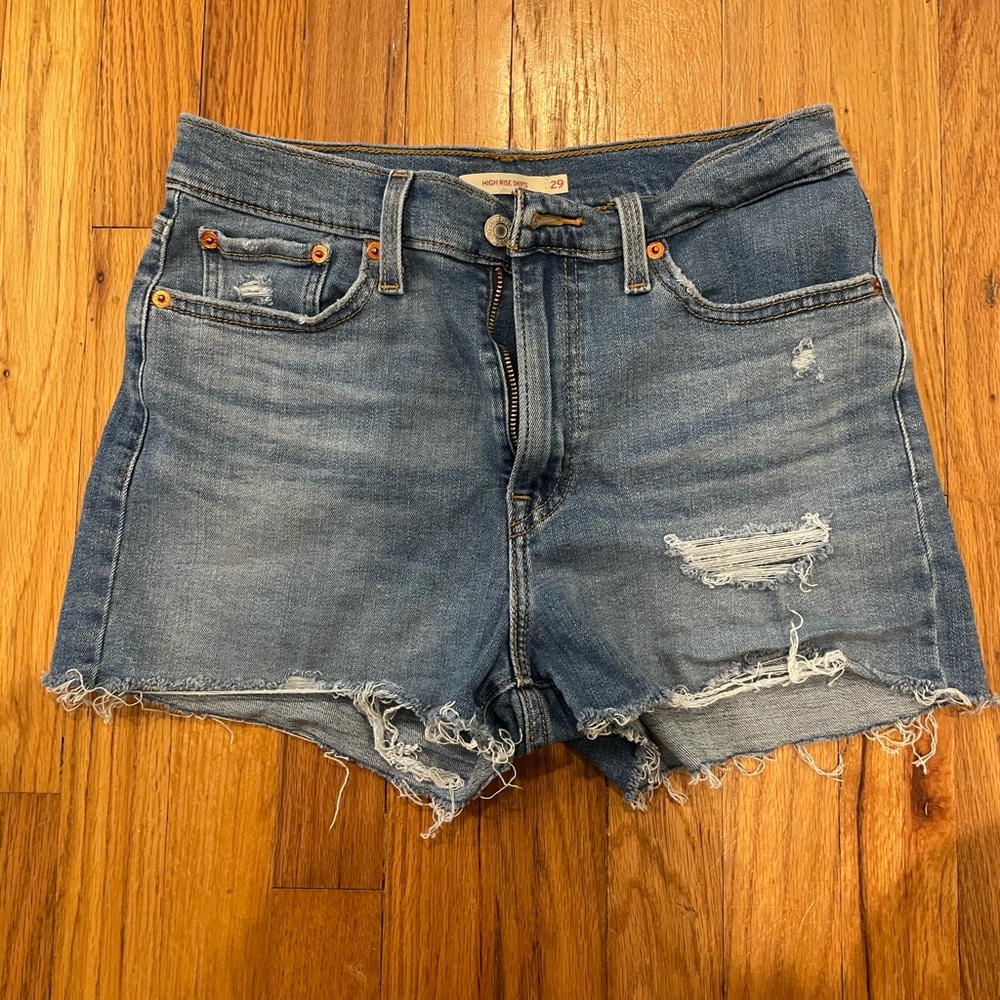 Levi’s High Rise Shorts